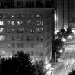 Atlanta Skyline @ Night BW#48 